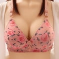 thumbnail image 2 of MDUKONU Women’s Bras Bras for Women No Underwire - Seamless Bras for Women, Wireless Bra, Adjustable Bra Light Pink 36, 2 of 3