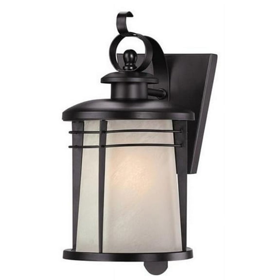 Westinghouse  Senecaville One Light Outdoor Wall Lantern - Weathered Bronze