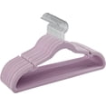 thumbnail image 1 of Velvet Hangers Clothes Hangers with Shoulder Notches Pants Bar Ink UCRFB, 1 of 7