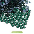 thumbnail image 3 of Uxcell 2880 Pcs Strass Hotfix Cristales de Vidrio Plano SS6 2mm Verde Oscuro, 3 of 5