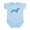 Sky Blue, variant on CafePress - Dachshund In Baby Light Bodysuit - Baby Light Bodysuit, Size Newborn - 24 Months
