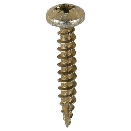 

Timco - Classic Multi-Purpose Screws - PZ - Pan Head - Yellow (Size 5.0 x 30 - 200 Pieces)