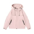 thumbnail image 1 of Vestes pour Hommes Mode Imperméable à Manches Longues Veste de Travail à Capuche pour Extérieur et Sports, 1 of 8