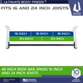 thumbnail image 5 of Ceiling Mount Pull Up Bar and Strap System, 5 of 8