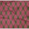 thumbnail image 4 of oneOone Cotton Poplin Twill Olive Green Fabric Argyle Check Sewing Craft Projects Fabric Prints By Yard 56 Inches Wide, 4 of 4