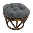 thumbnail image 1 of Furniture Ottoman International Caravan Ratán con microgamuza, 1 of 3