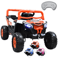 thumbnail image 1 of Montable Electrico para Niños Mini 4x4 Bluetooth Luz Sonido Batería 12v - Naranja, 1 of 7