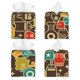 thumbnail image 2 of Fotbe Robot and Monsters Porta Pañuelos Decorativo de Cuero, Caja Cuadrada Moderna para Pañuelos Faciales, Organizador y Dispensador 5x5x5'', 2 of 7