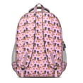 thumbnail image 3 of Pink Dachshund Chips Backpack for School,Cute School Bag,Schoolbag with Adjustable Shoulder Straps & Padded Back,16.9 Inch, 3 of 5