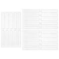 thumbnail image 5 of 60 pcs  Door Bumpers Furniture Clear Bumpers Adhesive Cabinet Strips for Glass Tops, 5 of 6