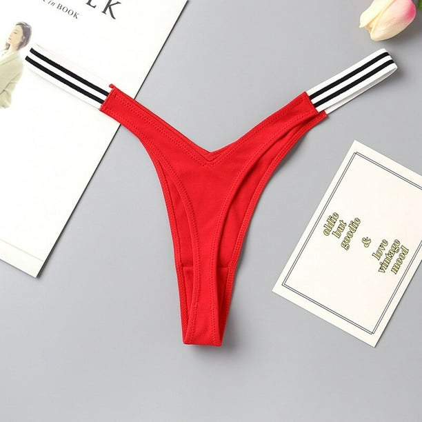 Sexy Low Waist Panties For Women G String Comfort Breathable Intimates  Underwear Cotton Bottom Seamless Thongs Lingerie Female 
