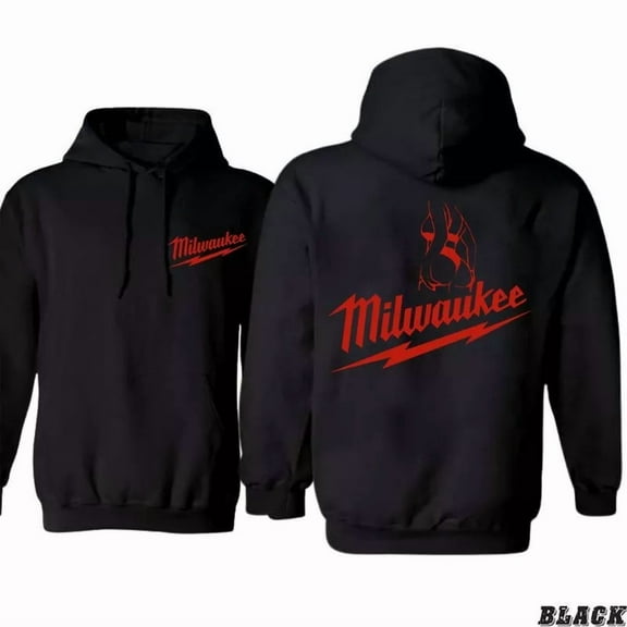 Funny Milwaukee Pullover Unisex Hoodie For Men Women - Unisex Style, Black