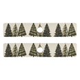 thumbnail image 7 of Yayeee Faucet Mat for Kitchen Sink 30" Diatomite Long Splash Guard Pad, Cartoon Christmas Trees, 2 Pack, 7 of 7