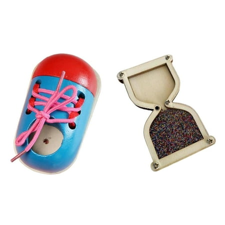 

Busy Board Material Busy Board Accessories Montessori Cognition Toy Montessori Busy board Accessory Travel Toys Busy Board Material Sensory Training Shoes and Hourglass