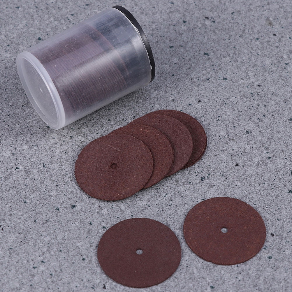 GOOHOCHY 2 Boxes Heavy Duty Grinding Wheels For Cutting Polishing Cut Off Discs Dark Red For Rotary Tool Applications