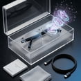 thumbnail image 3 of AI smart glasses with Bluetooth audio and real-time translation. Support calls, music and voice control, lightweight for travel, driving and work., 3 of 8