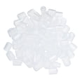 thumbnail image 1 of Unique Bargains 100pcs Embouts en Caoutchouc 19mm (3/4 ') Vinyle PVC Rond Tube Bouchon Couvercle Filetage Protecteurs de Filetage Clair, 1 of 5