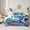 Colorful, variant on Homewish Cute Cartoon Mermaid 7-Piece Twin Bedding Sets,Oceean Animal Bedding Comforter Set,Watercolor Sealife Coral Sheet Sets For Girls,Breathable Home Decor Reversible