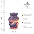 thumbnail image 2 of Sunset Dolphin Serenade - Cremation Urns For Ashes Mini - Memorial Urn for Dad - Urns For Women Human Ashes - Urn For Mom Ashes - Funeral Ashes Urn (Size-3inch,1pcs), 2 of 5