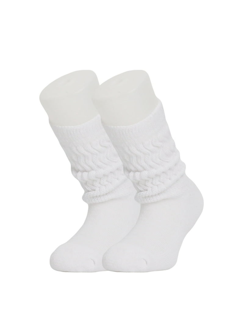 Bay 6 Kids Plain Cotton Rich Knee High School Socks