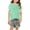 Green, variant on Girls Loose Fit Casual Short Sleeve Tee with Delicate Lace Detail for Spring and Summer T-Shirts Kids Short Sleeve Crewneck Solid Basic Tees Casual Tops