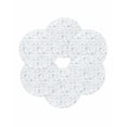 thumbnail image 7 of 13 Inch Round Placemats Set of 6, Blue Easter Non Slip Heat Insulation PP Table Mats, Watercolor Spring Bunny Eggs Flowers Washable Place Mats for Kitchen Dining Party Table Decor, 7 of 7