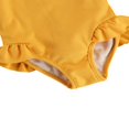 thumbnail image 5 of Baby Girls Long Sleeve Swimsuit Ruffle Zipper Rash Guard Swimwears, 5 of 5