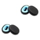 thumbnail image 1 of Matsuzay Cojín montado en la cabeza almohadillas para los oídos reemplazo de la cubierta transpirable de cuero para auriculares Skullcandy Negro 2piezas, 1 of 6