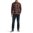 thumbnail image 3 of Wrangler® Men's All Day Flex Taper Fit Denim Jeans with Performance Waistband, 3 of 7