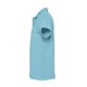 thumbnail image 2 of SOLS - Polo de manga corta liso para caballero/hombre 100% algodón de primera  Modelo Spring II - Verano/ Vacaciones (Azul turquesa), 2 of 2
