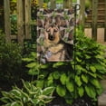 thumbnail image 2 of German Shepherd Pine Cones Garden Flag, 2 of 5