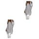 thumbnail image 1 of Sonducket Suéter sólido con cuello en V, suéteres de otoño transpirables amigables con la piel, Tops de invierno ligeros de moda para niñas Type8 NO8, 1 of 6