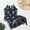 Black1, variant on RTKFRFLM Girls 2-Piece One Piece Swimsuit with Skirt Cute Butterfly Print Boutique Bathing Suit for Ages 8-13