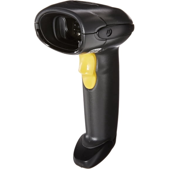 Restored Symbol LS4208-SR20007ZZR Handheld 1D Laser Barcode Scanner USB, Black, Durable High-Speed Scanning (Refurbished)
