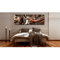 thumbnail image 2 of Tiptophomedecor Glamour Canvas Wall Art - Waves Of Passion - Stretched & Framed Ready To Hang Art, 2 of 3