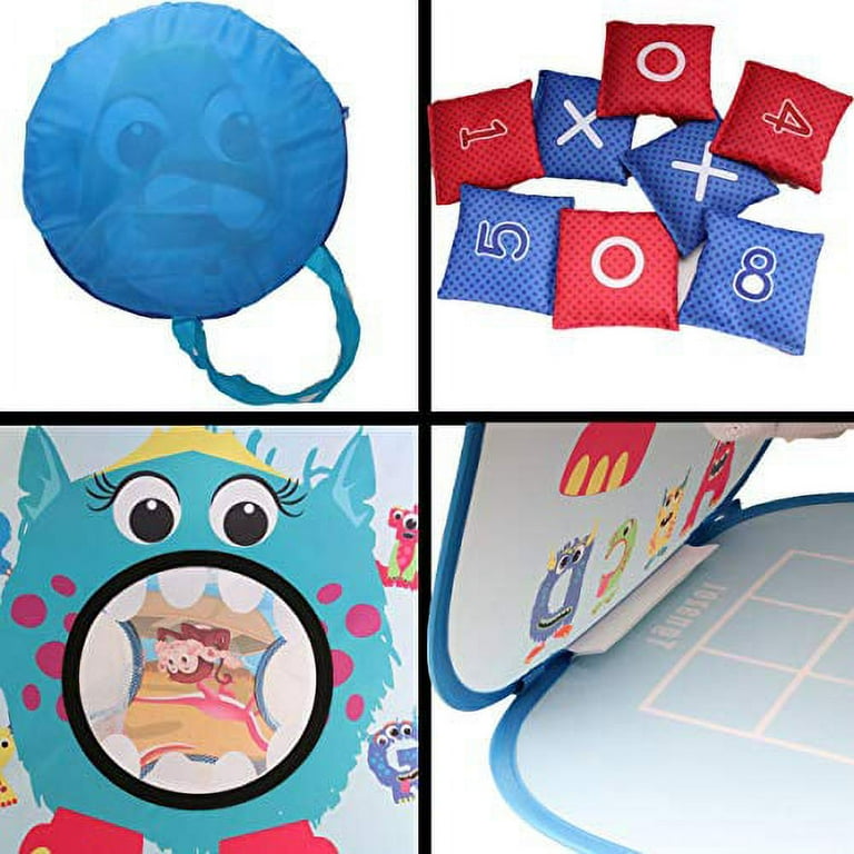 Outdoor Kids Toys for Backyard Outside Toys for Kids Ages 2 4 3 5 6 12 8 12 Toddler Outdoor Activities Bean Bag Toss for Boys and Girls Yard