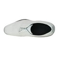thumbnail image 2 of Men Santino Luciano Formal Dress Shoes Patent Leather Shiny Lace up C532 White, 2 of 6