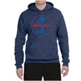 thumbnail image 2 of Wild Bobby, Shelby Cobra USA Logo Emblem Powered by Ford Motors, Cars and Trucks, Unisex Graphic Hoodie Sweatshirt, Vintage Heather Navy, Medium, 2 of 4