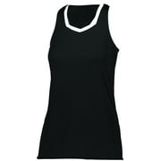 Augusta L Girls Crosse Jersey Black/White 1679