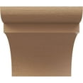 thumbnail image 2 of 10"W x 10"D x 10"H Wide Yorktown Rough Cedar Woodgrain TimberThane Corbel, Primed Tan, 2 of 6
