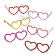 Valentine Unicorn Heart Glasses - Apparel Accessories - 12 Pieces