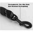 thumbnail image 6 of Nylon Dog Leash with Padded Handle, Reflective, Pink, 6 of 6