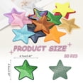 thumbnail image 2 of Uxcell Star Patches for Clothes, Sequin Star Iron Embroidered on Decorative for Holes Hats Jeans Repair Bags DIY Craft Green, 2 of 6