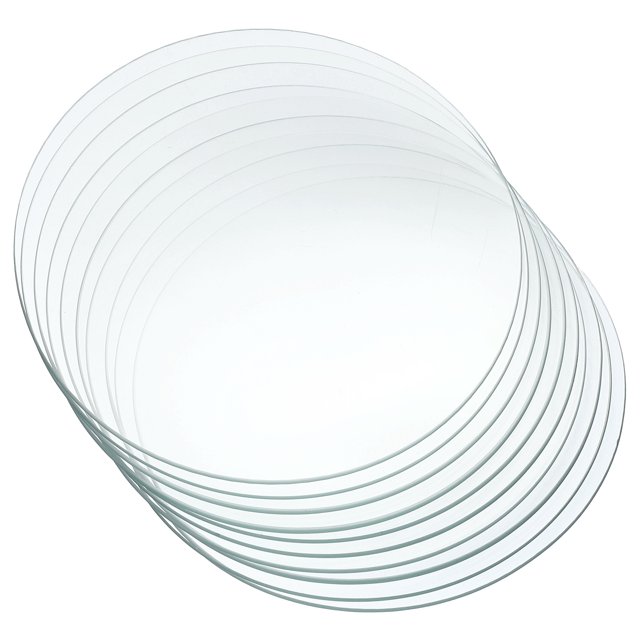 Uxcell 150mm Diameter Watch Glass, 10 Packs Beaker Cover Smooth Edges