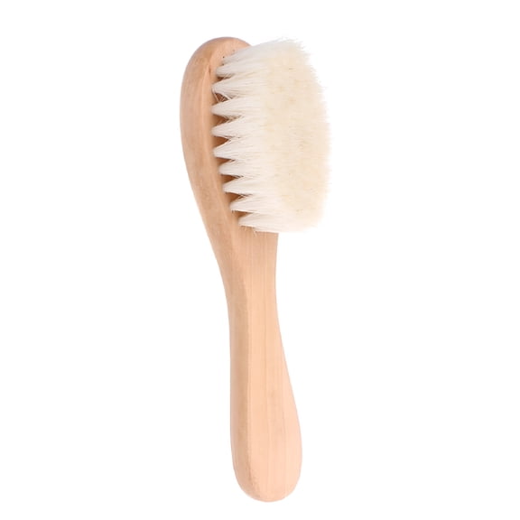 ACDANC Wooden Handle Brush Baby Hairbrush Newborn Hair Brush Infant Comb Head Massager Boys Hair Brush