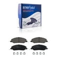 thumbnail image 6 of Detroit Axle - Brake Kit for 05-10 Ford Mustang Base Disc Brakes Rotors Ceramic Brake Pads 2005 2006 2007 2008 2009 2010 Replacement: 11.54" Front & 11.81" Rear Rotors, 6 of 8