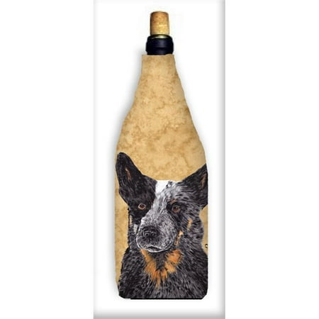 

Carolines Treasures SC9141WINEBOTTLE Australian Cattle Dog Wine Bottle Hugger