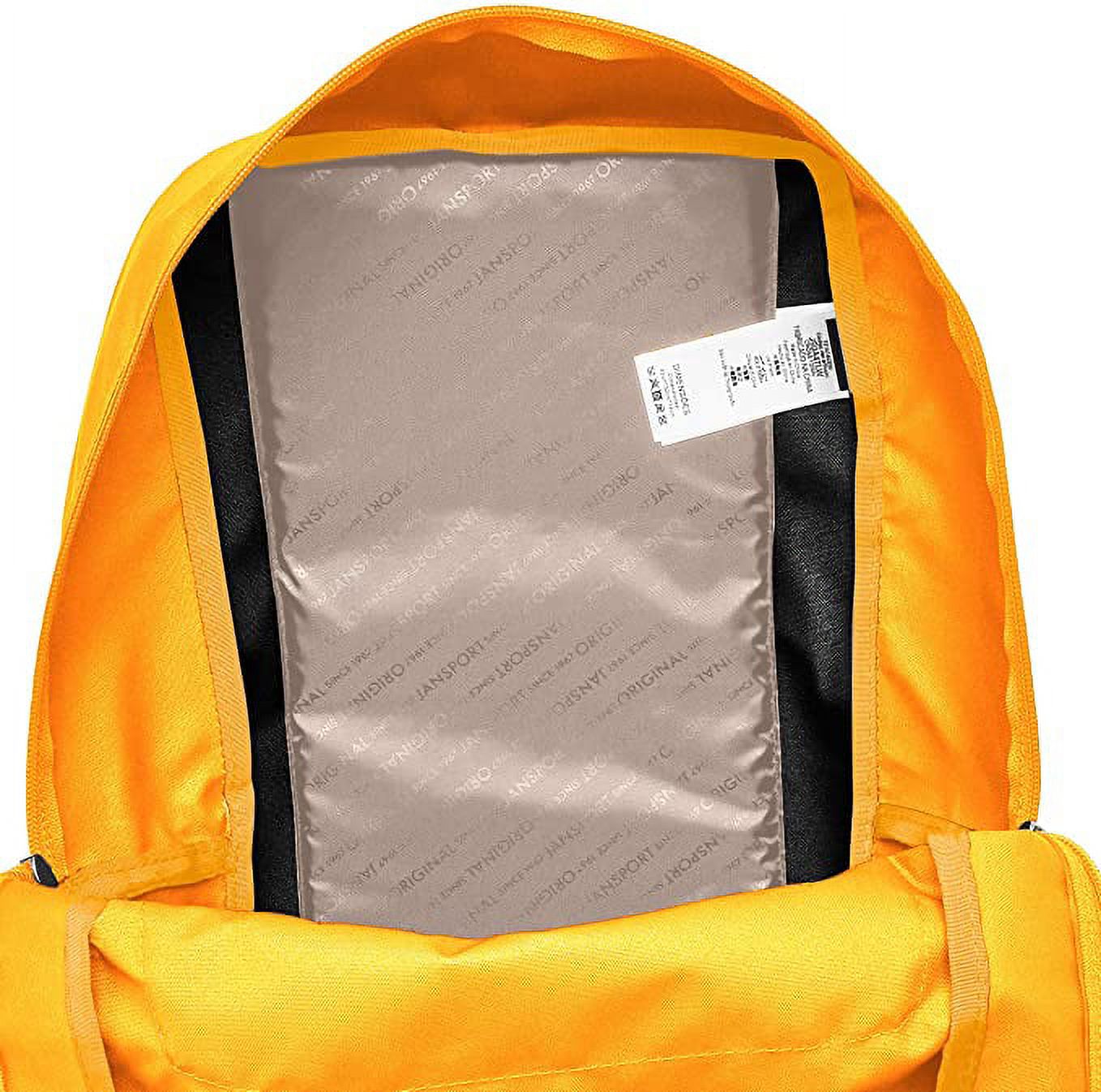 JANSPORT イエローバックパック CORDURA JanSport Unisex Cross Town Backpack School Bag Spectra