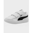 thumbnail image 4 of Tenis Para Niño Court Puma® Color Blanco Negro Original blanco 17.5, 4 of 6