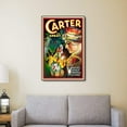thumbnail image 6 of 12" x 18" Vintage c1920s Carter Vintage Magic Poster Wall Art, 6 of 10